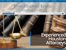Tablet Screenshot of jgl-law.com